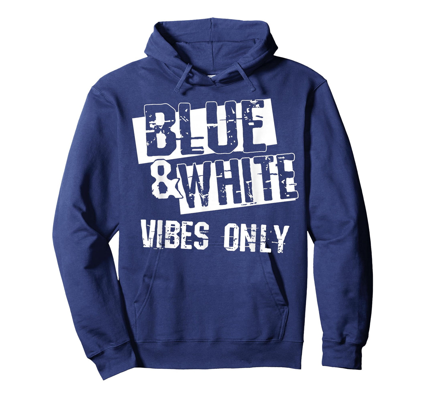 Blue and White Game Day Group Shirt for High School Football T-Shirt