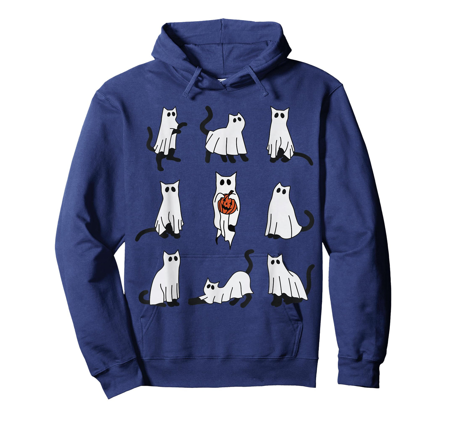 Cute Ghost Cat Funny Halloween Cat Design ghost cat T-Shirt