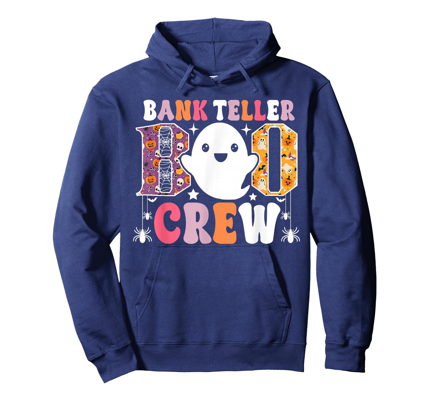 Bank Teller Boo Crew Funny Ghost Halloween Costume T-Shirt