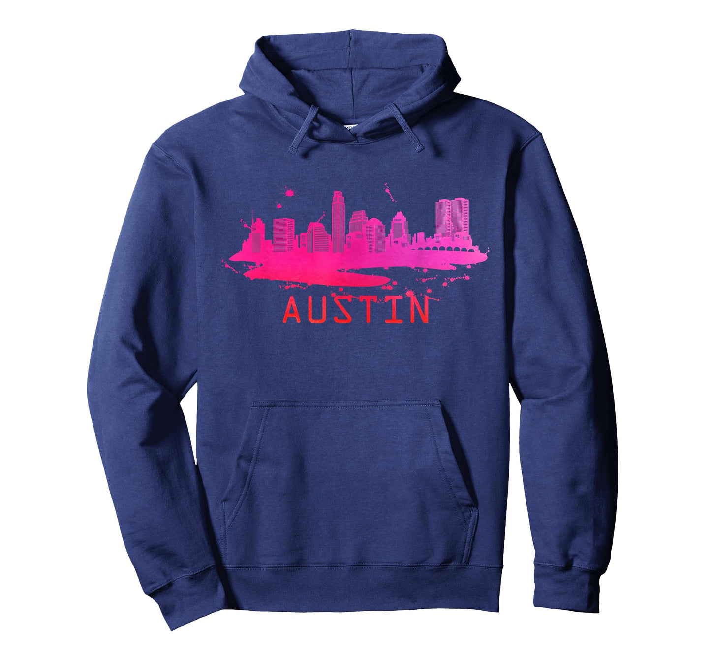 Modern Austin Cityscape Souvenir - Austin Texas Skyline T-Shirt