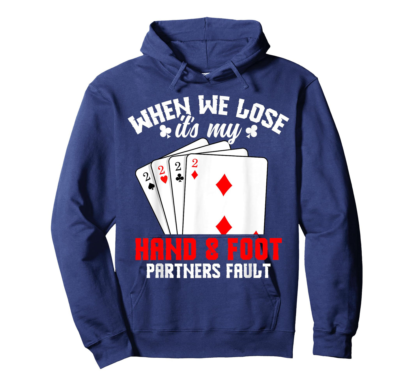 Hand & Foot Player Card Game Set Partner Hand and Foot T-Shirt