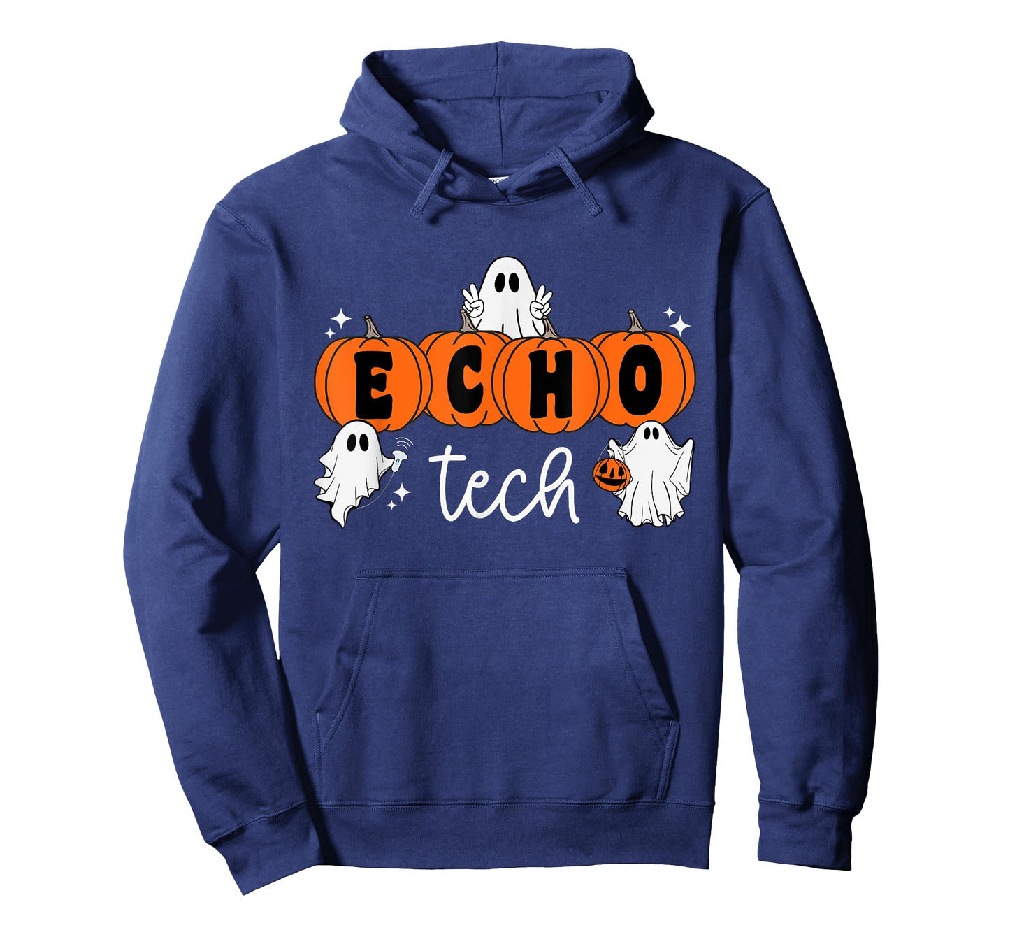 Retro Ultrasound Tech Halloween Echo Tech Vascular Tech T-Shirt