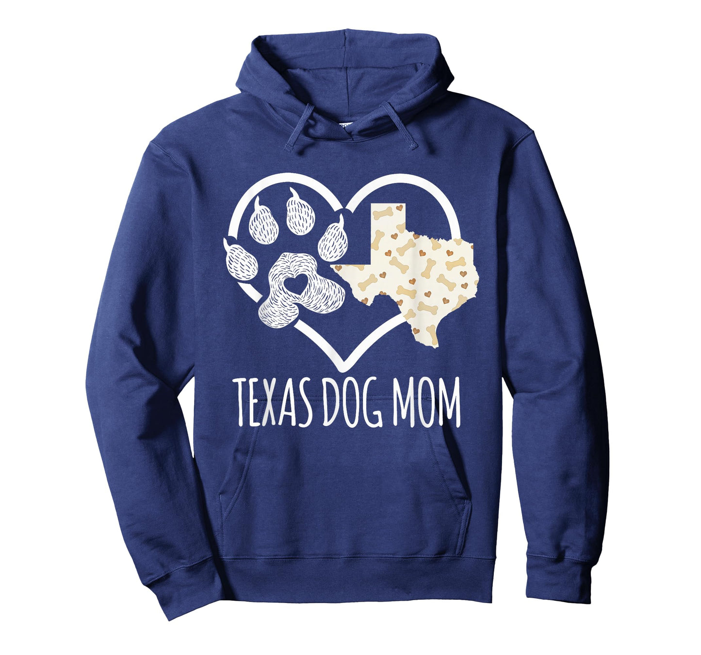 State Of Texas Dog Owner Gifts Women - Cute Texas Dog Mom T-Shirt
