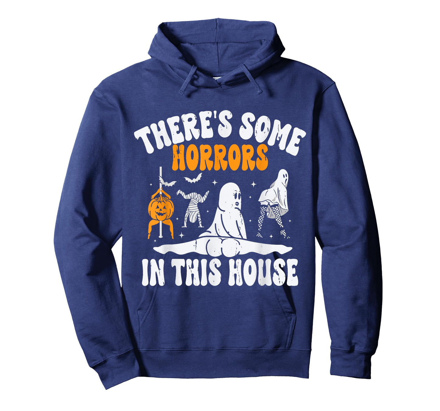 There's Some Horrors In This House Ghost Halloween T-Shirt