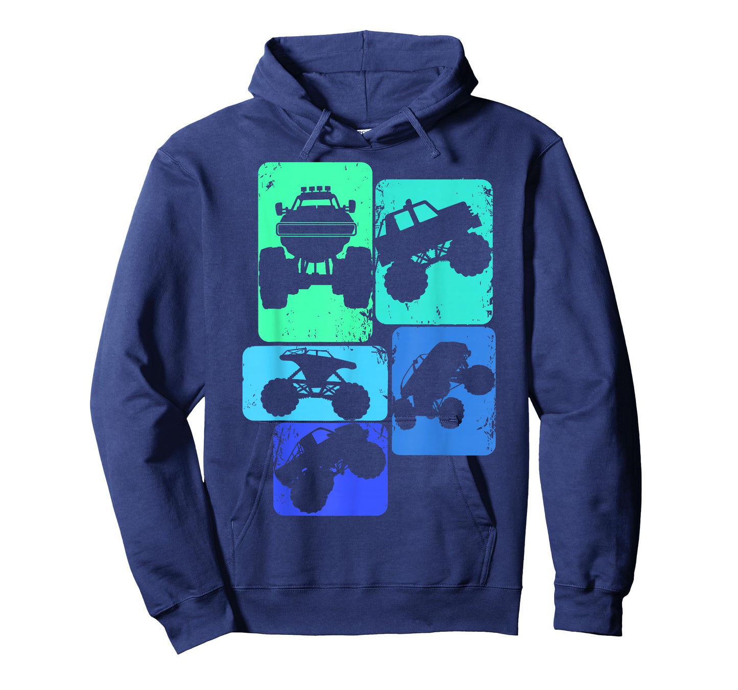 Monster Truck Boys Kids T-Shirt