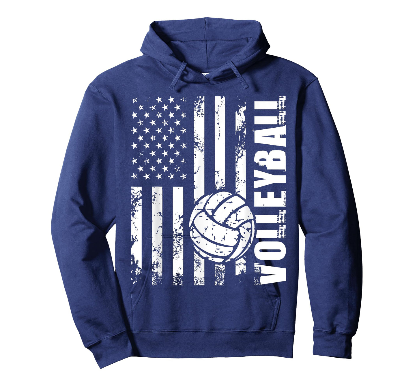 Beach Volleyball - USA American Flag Setters Players Coach T-Shirt