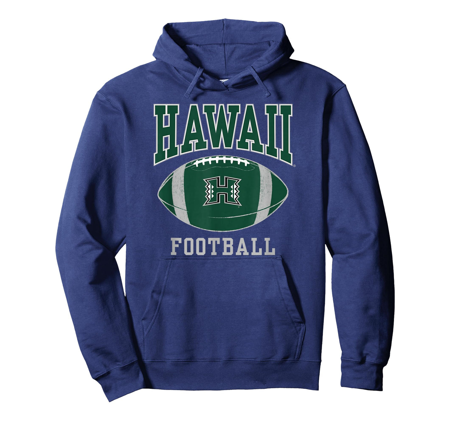 University of Hawaii Rainbow Warriors Football Ball T-Shirt