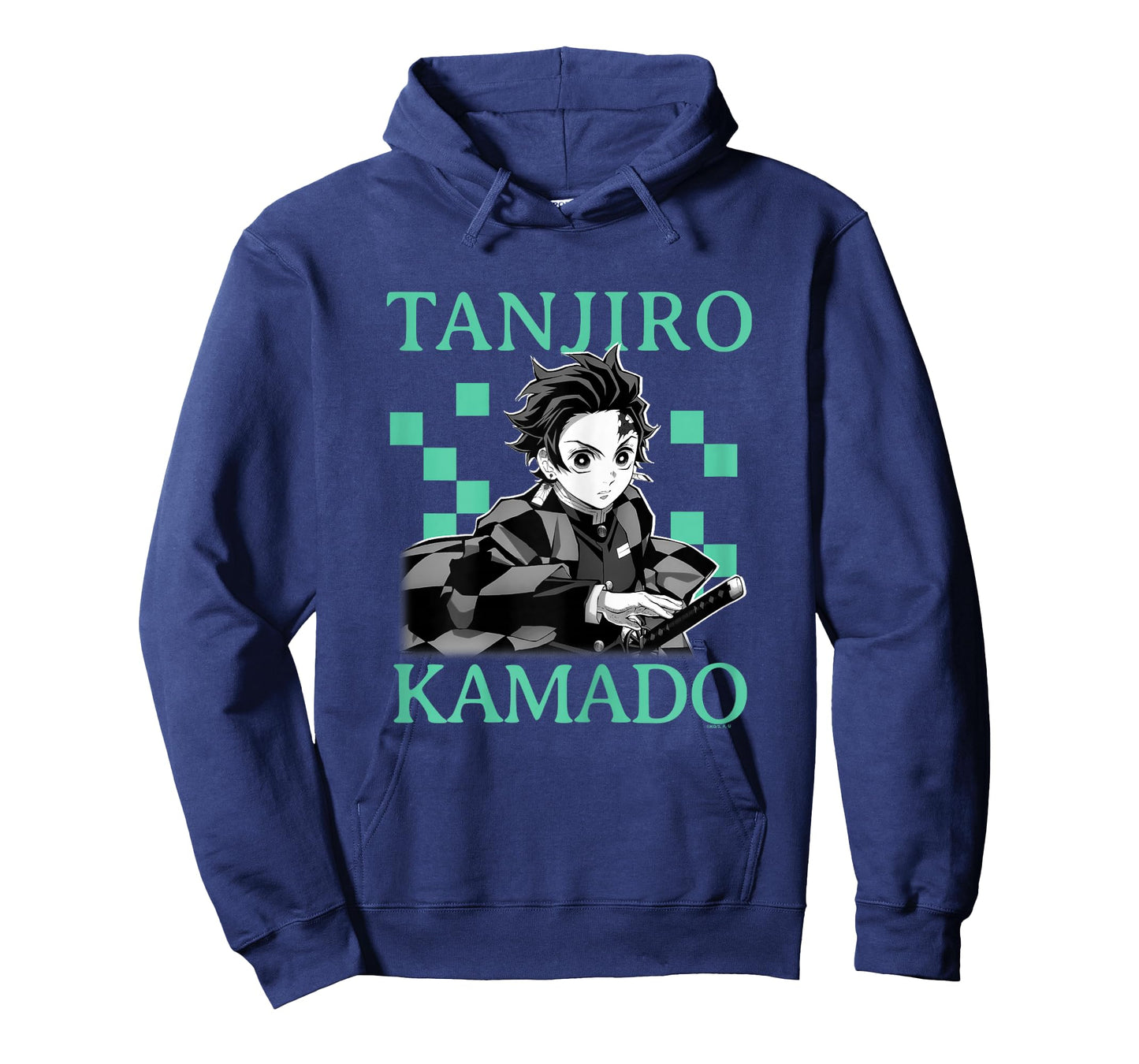 Demon Slayer: Kimetsu no Yaiba Tanjiro Retro Haori Pattern T-Shirt