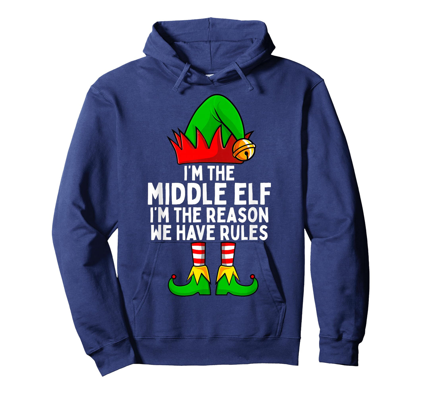 I'm The Middle Elf Matching Family Christmas T-Shirt