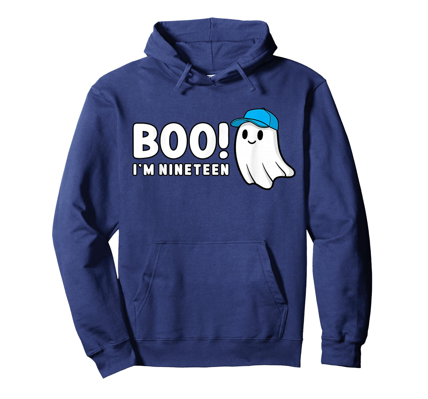 Boo Im Nineteen 19th Birthday 19 Year Old Ghost Halloween T-Shirt