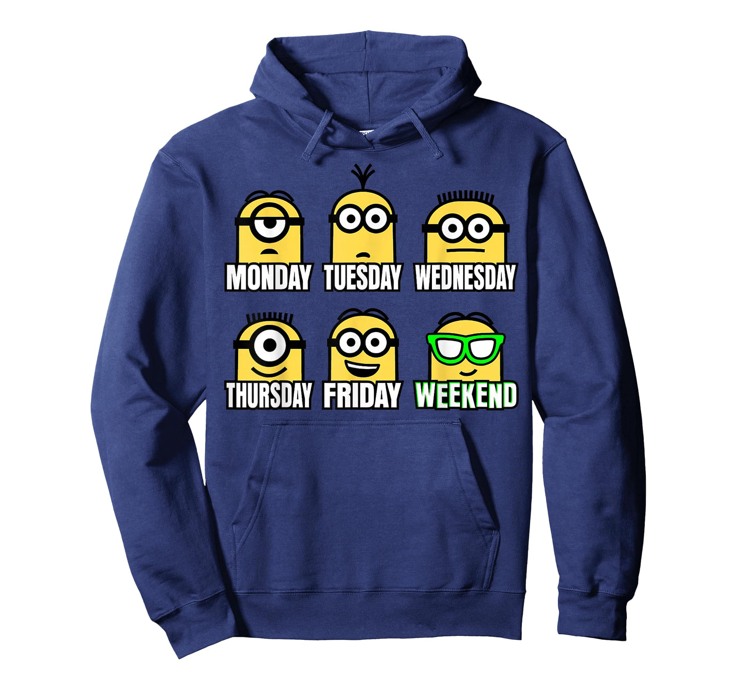 Despicable Me Minions Days and Expressions Of the Week T-Shirt