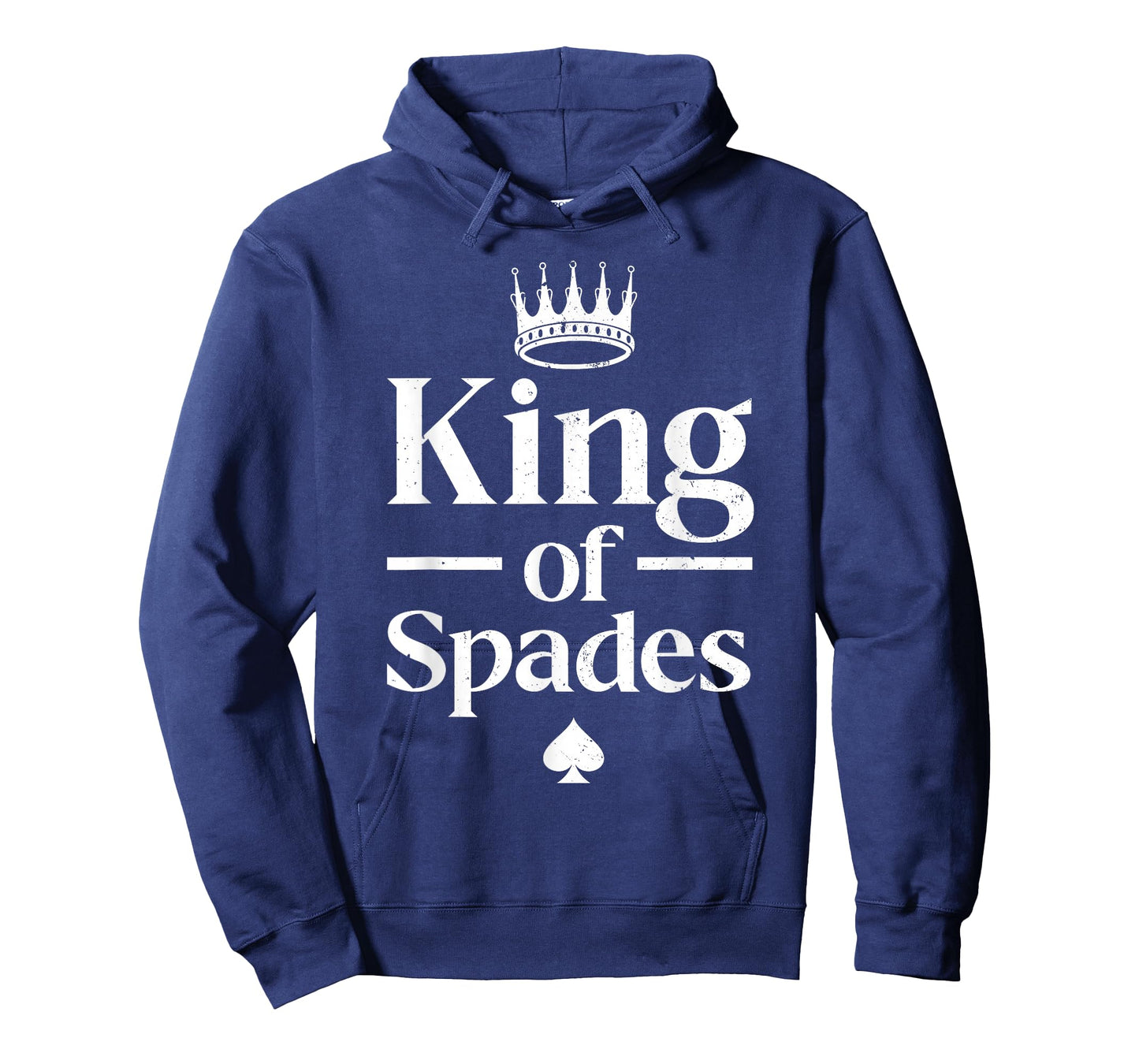 Cool King of Spades Art for Men Dad Card Game Spades Player T-Shirt