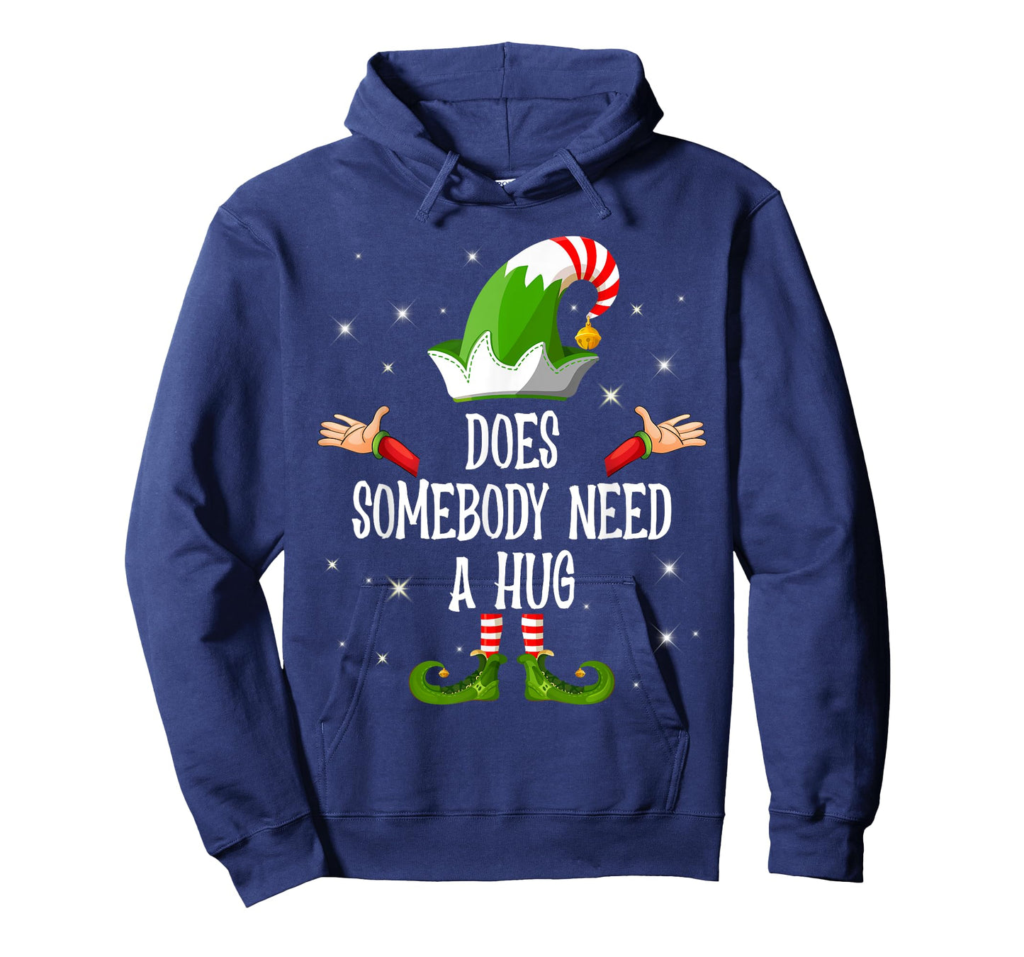 Does Somebody Need A Hug Elf Family Matching Group Christmas T-Shirt