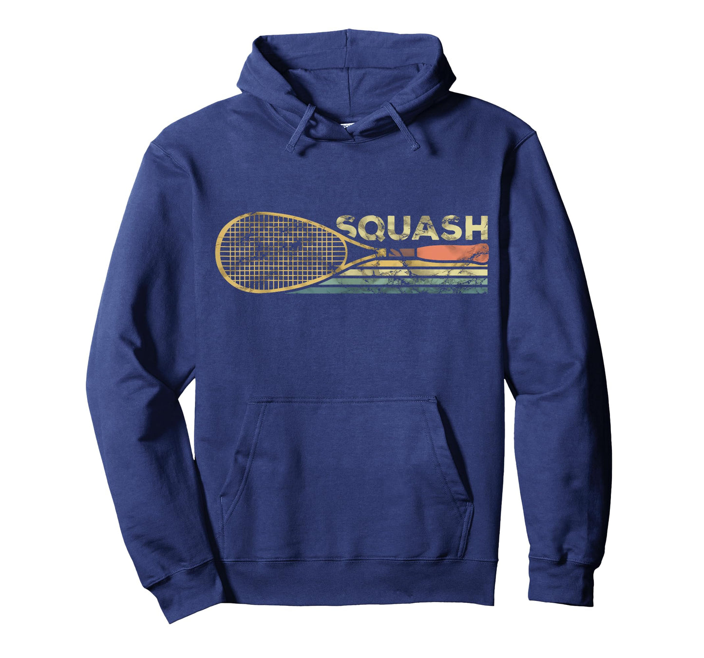 Squash Racket Vintage Squash Lover Funny Sports Enthusiast T-Shirt