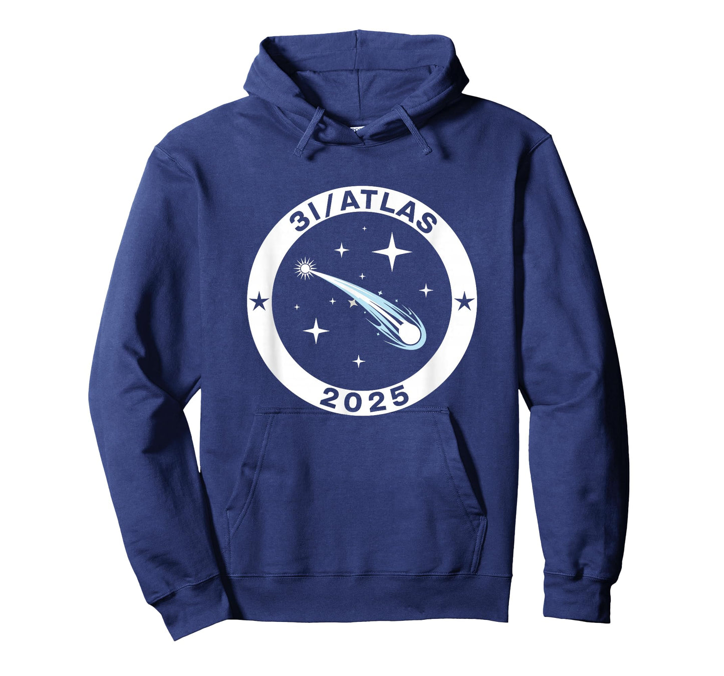 3I/Atlas 2025 Interstellar Comet Space Astronomy Emblem T-Shirt