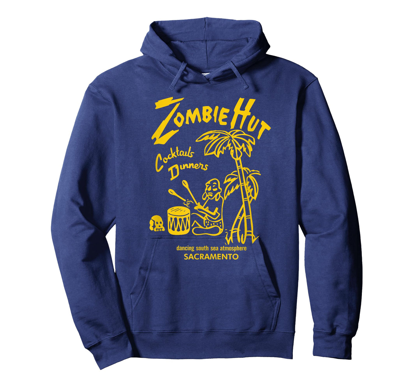 Zombie Hut II Tiki Bar Matchbook Reproduction T-Shirt T-Shirt