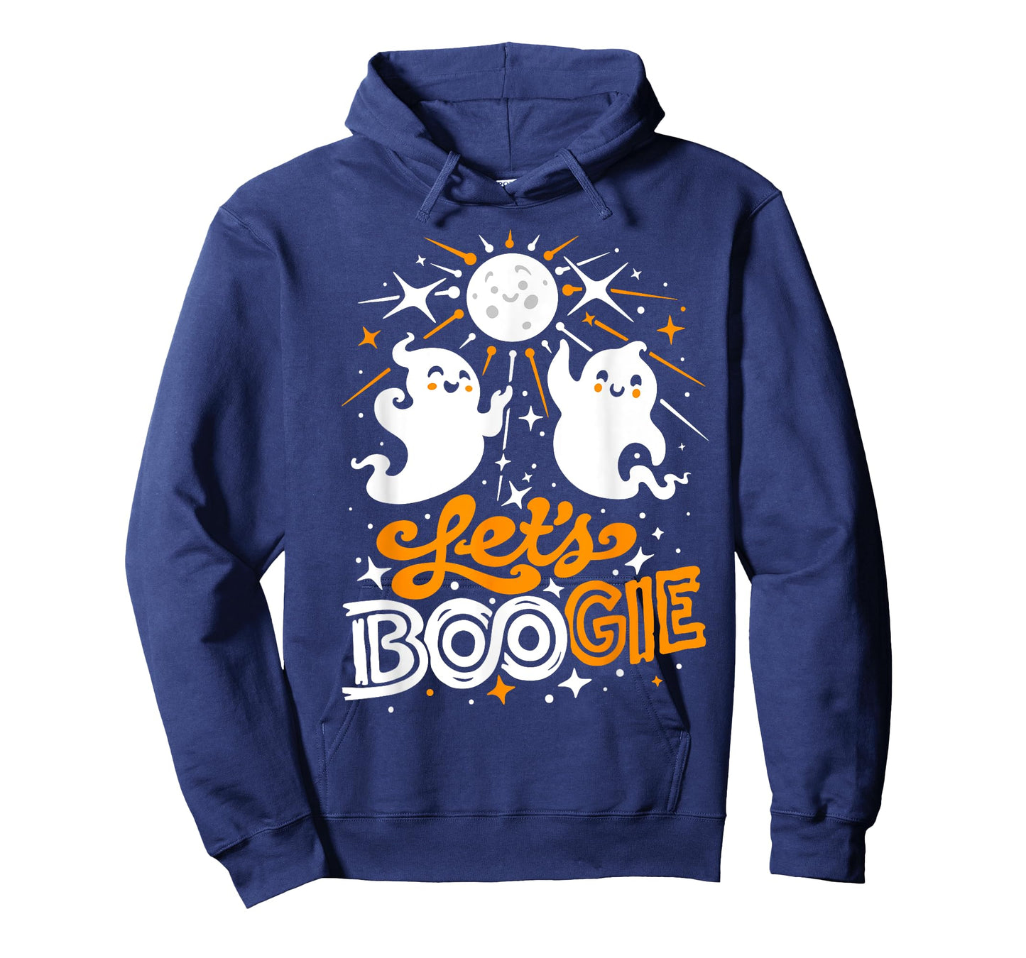 Let's Boogie Funny Cute Disco Fever 70s Halloween Boo Ghosts T-Shirt