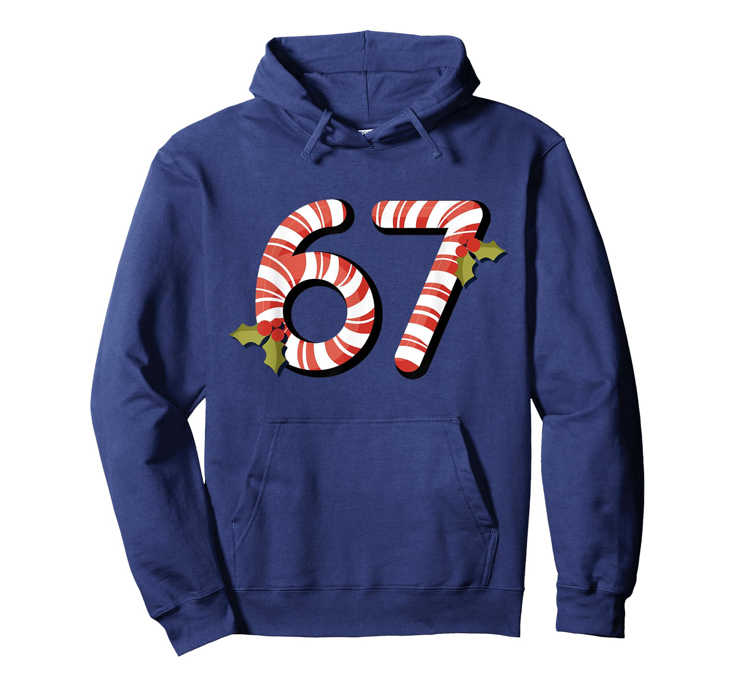 67 Mas Meme Candy Cane Six Seven Kids Men Women Christmas T-Shirt
