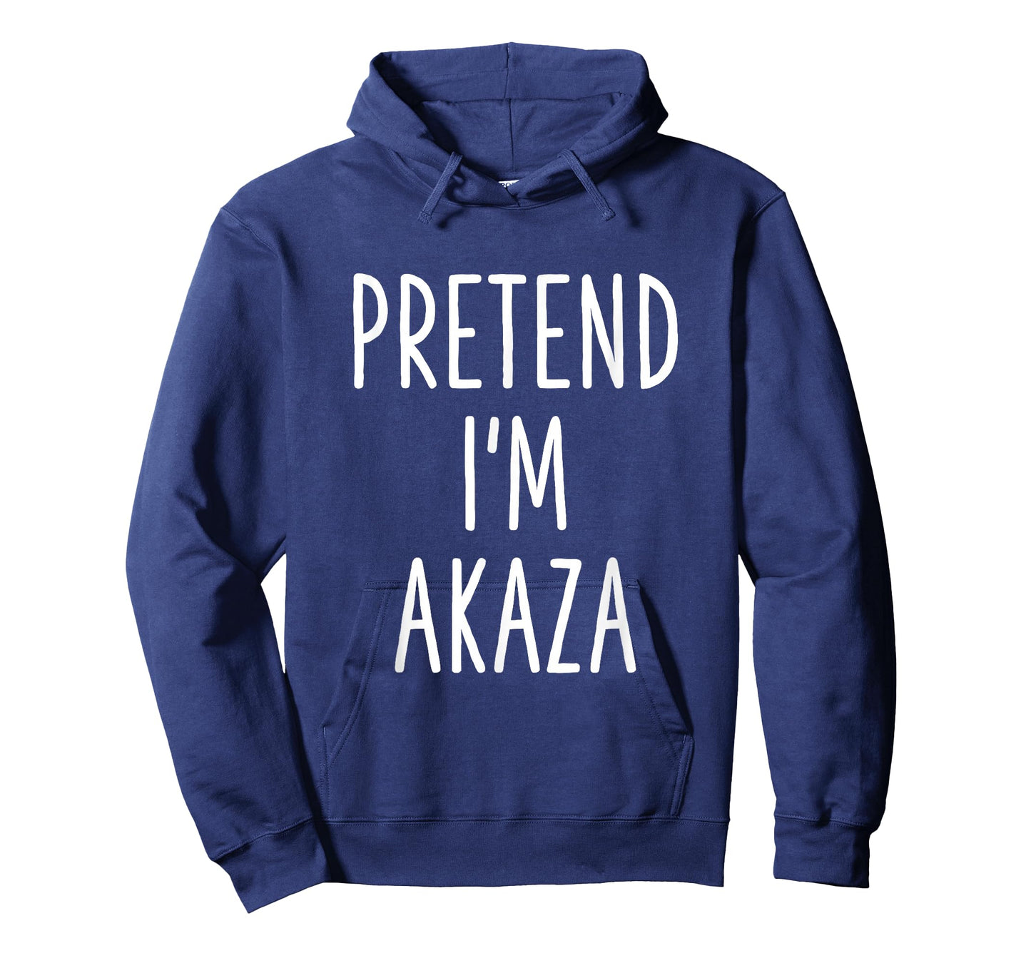 Manga Lovers Lazy Otaku Halloween Costume Pretend I'm Akaza T-Shirt