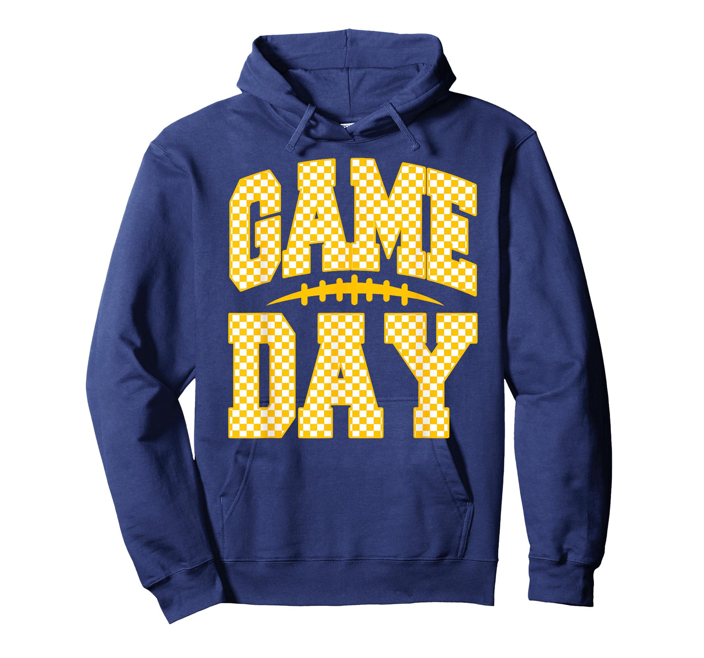 Game Day Football Season Football Mama Girl Red Gold Vibes T-Shirt