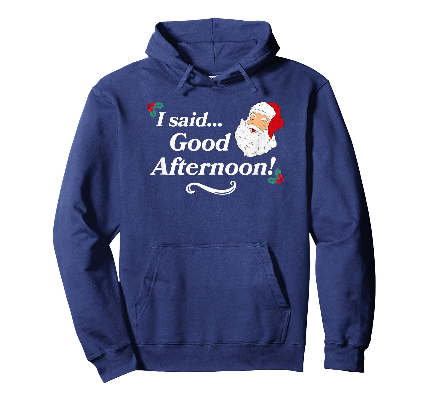 Gifts For Christmas Movie Lovers Funny Spirited Said Good Afternoon Holiday Christmas T-Shirt - Women's Black Casual Letter Print Crew Neck Short Sleeve T-Shirt - Small