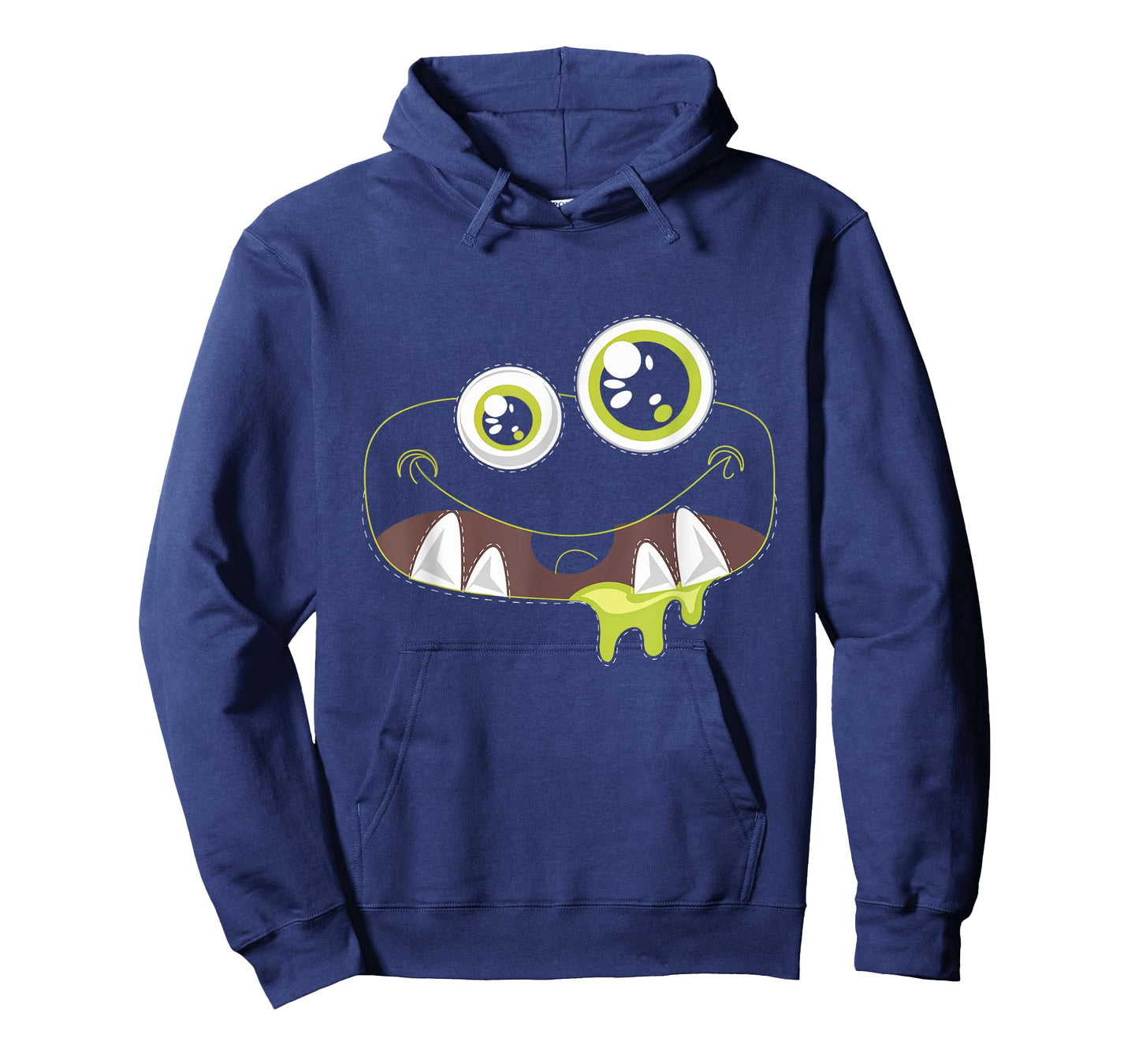 Cute Monster Face Halloween Costumes Kids Fun T-Shirt