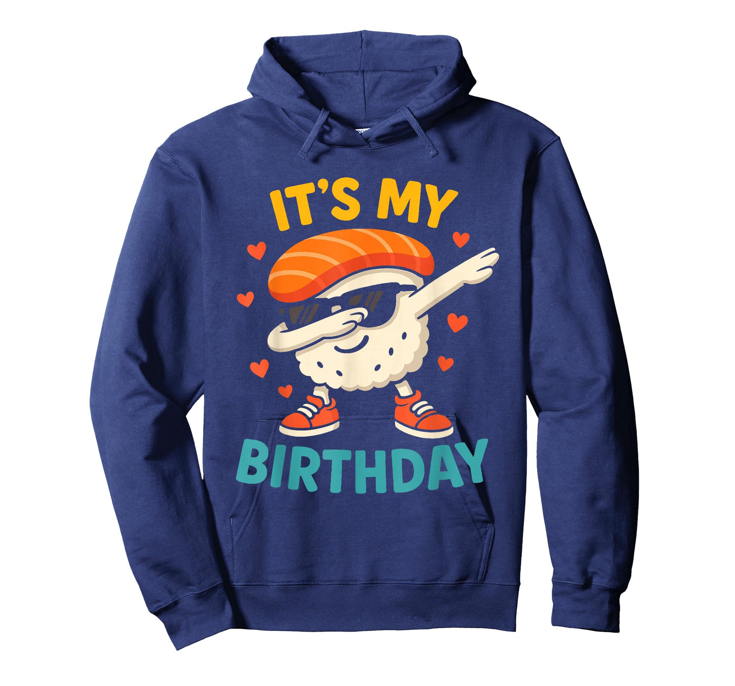 It's My Birthday Dabbing Sushi Kawaii Birthday Party T-Shirt