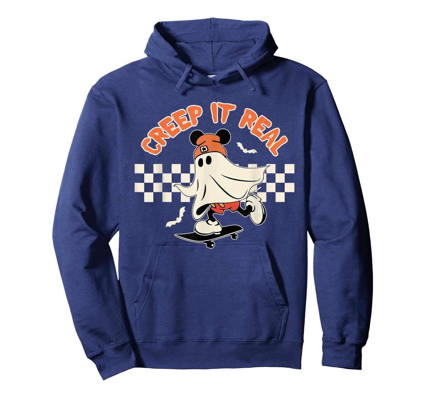 Creep it Real Spooky Ghost Mouse Men Women Halloween T-Shirt
