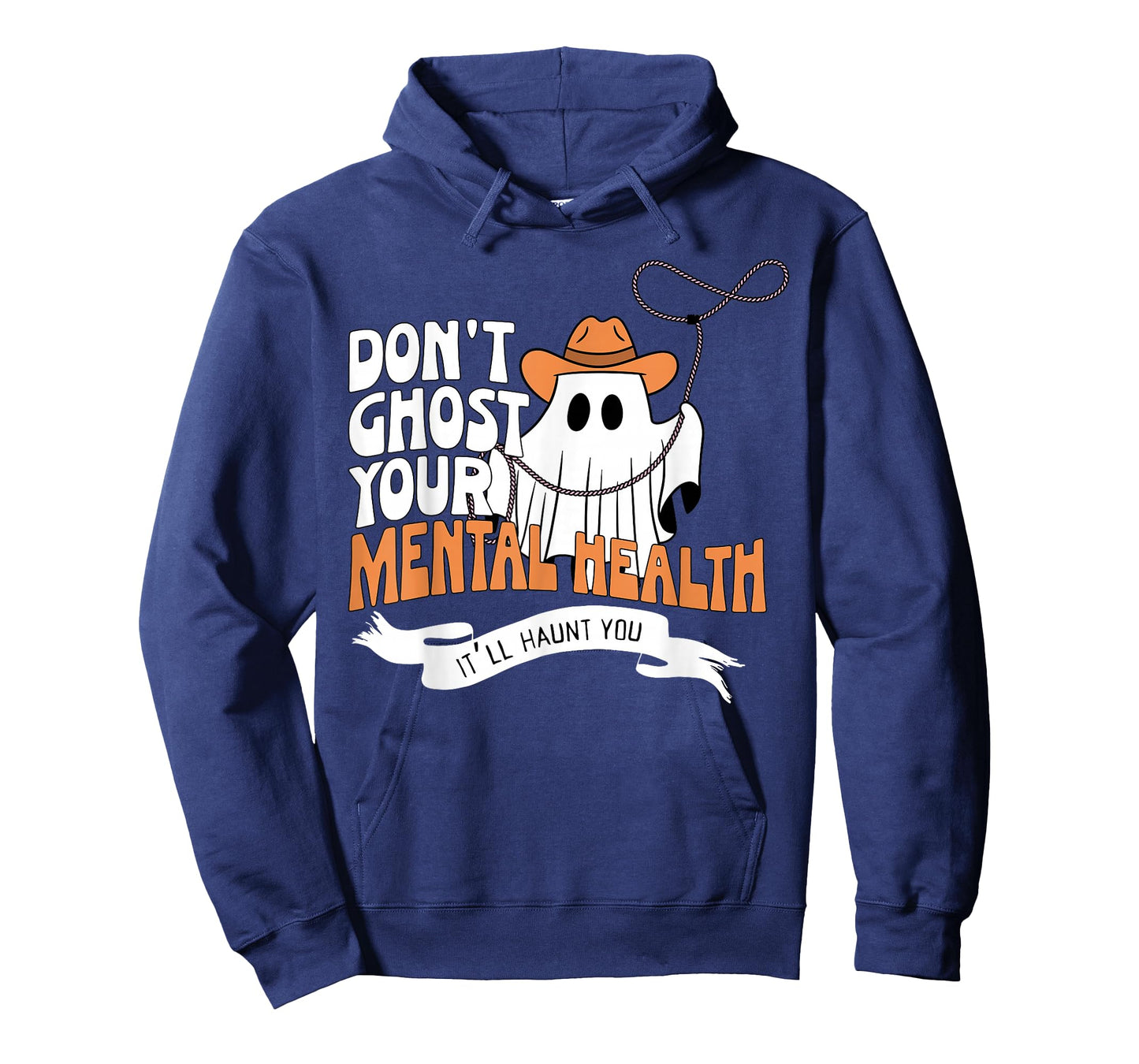 Don't Ghost Your Mental Health Halloween School Psychologist T-Shirt