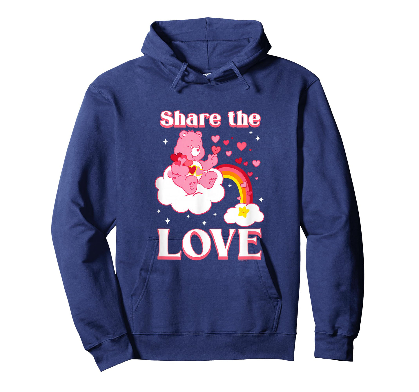Care Bears Share The Love Love-A-Lot Bear Retro Cartoon T-Shirt