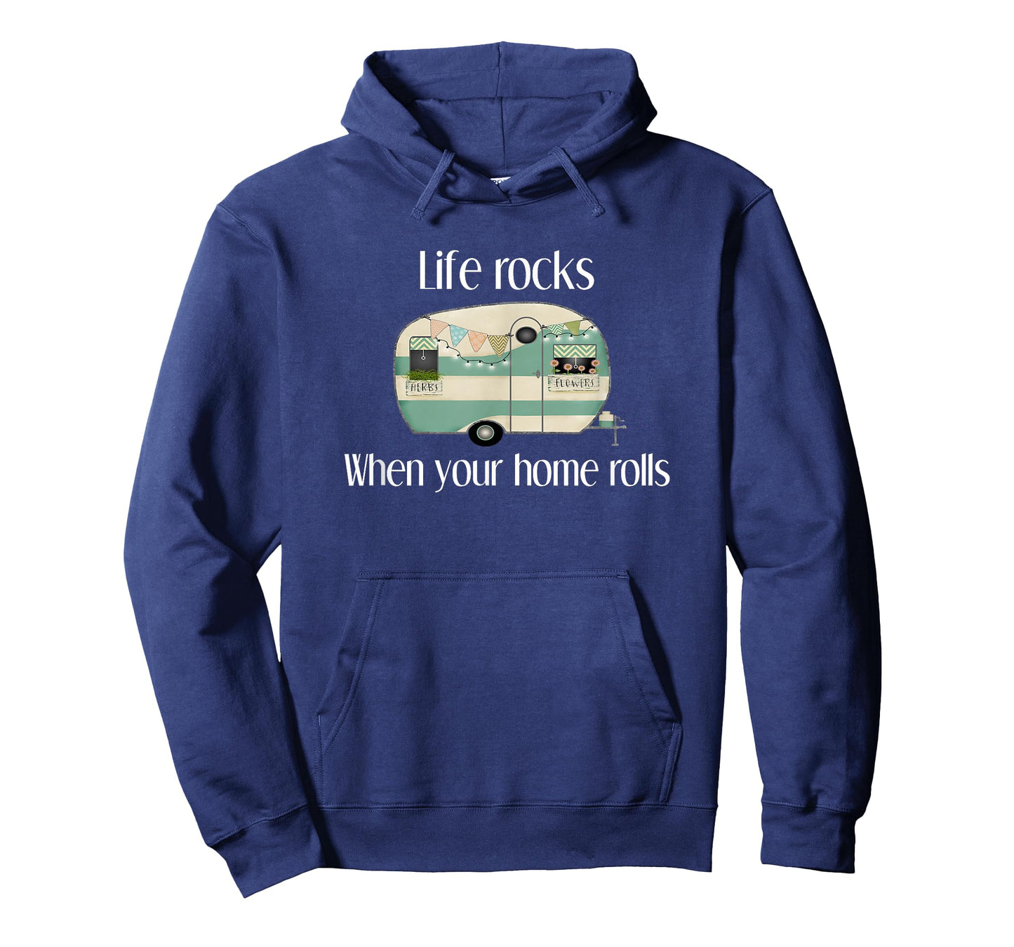 RV Life Camper Life Rocks When Your Home Rolls T-Shirt