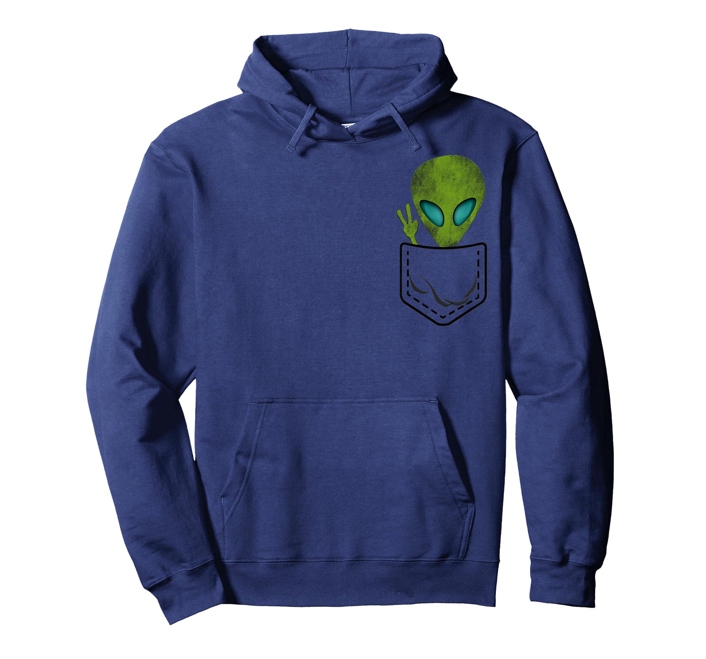 Alien Pocket Cool Funny Cute Peace UFO Gift T-Shirt