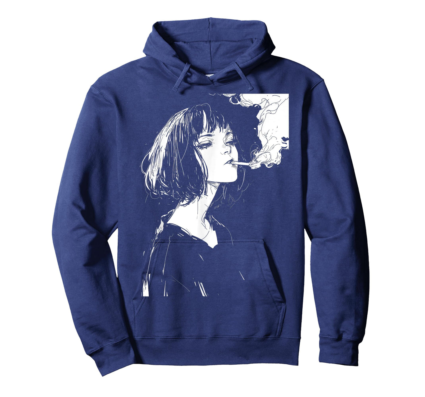 Soft Grunge Kawaii Anime Girl Smoking Waifu Otaku Japanese T-Shirt