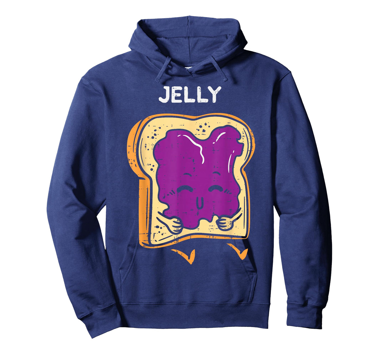 Jelly Toast Cute Matching Halloween Couples Him And Her T-Shirt