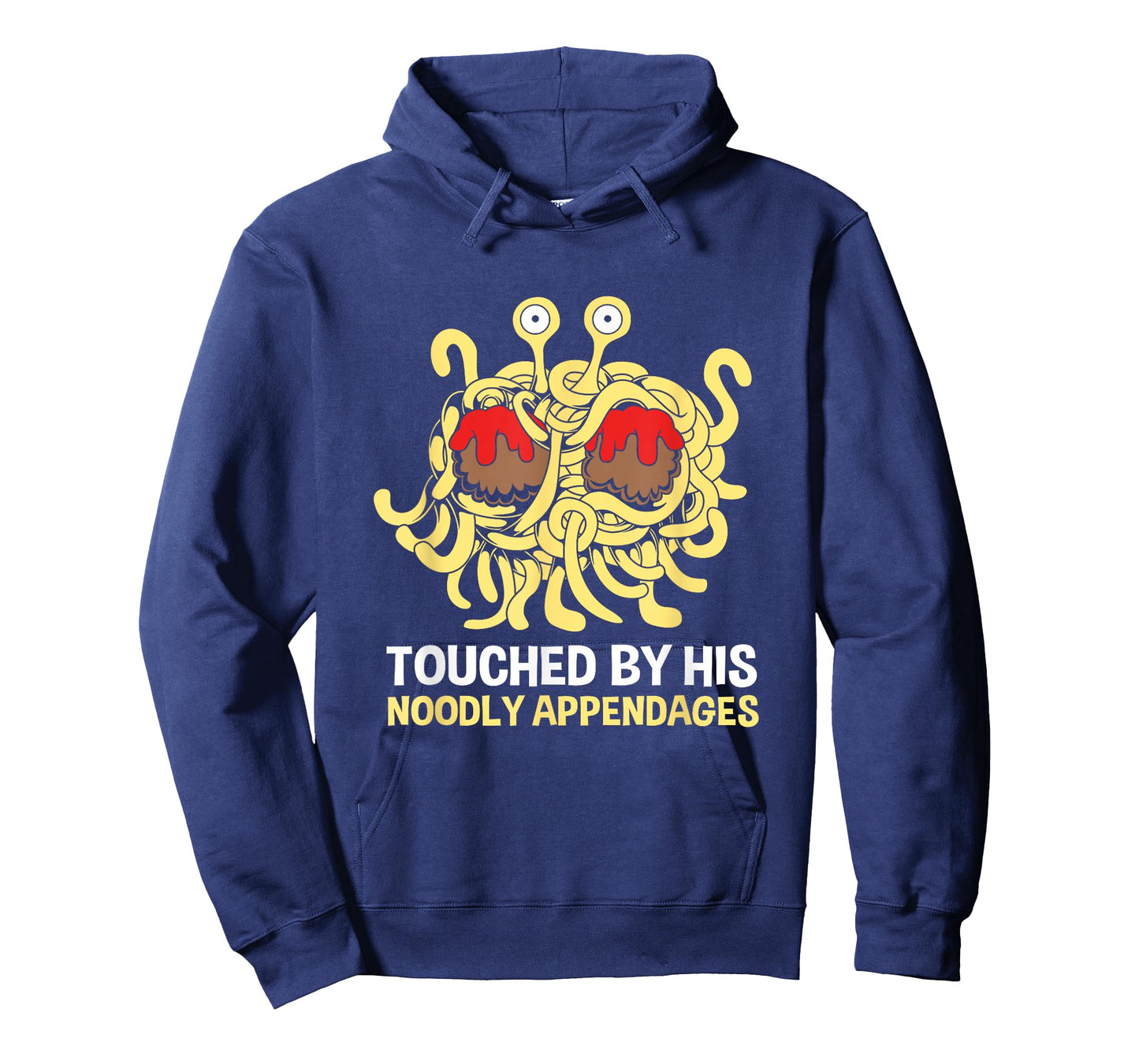 Flying Spaghetti Monster Touched By His Noodly Appendages T-Shirt