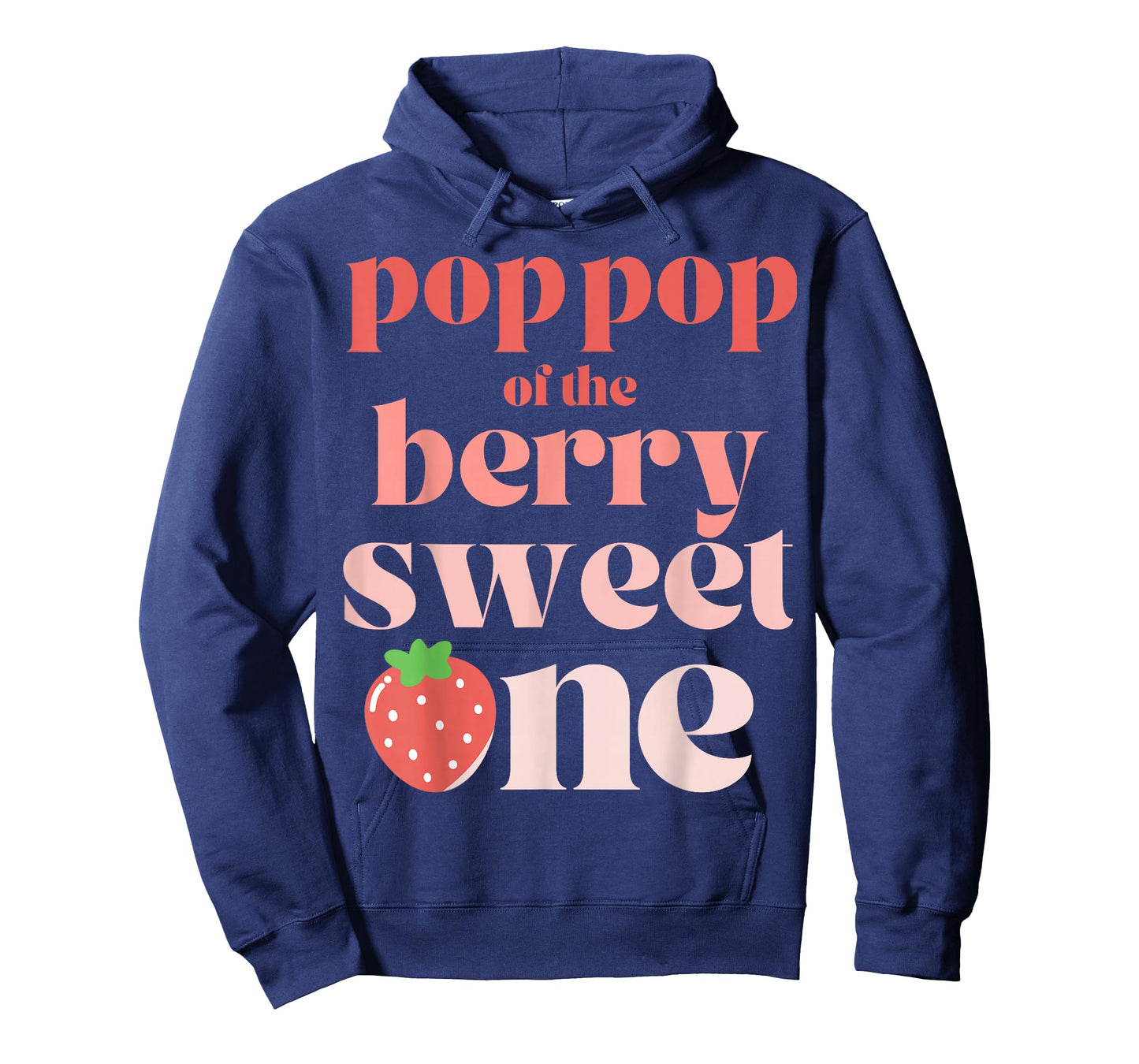 Pop Pop of the Berry Sweet One Strawberry T-Shirt