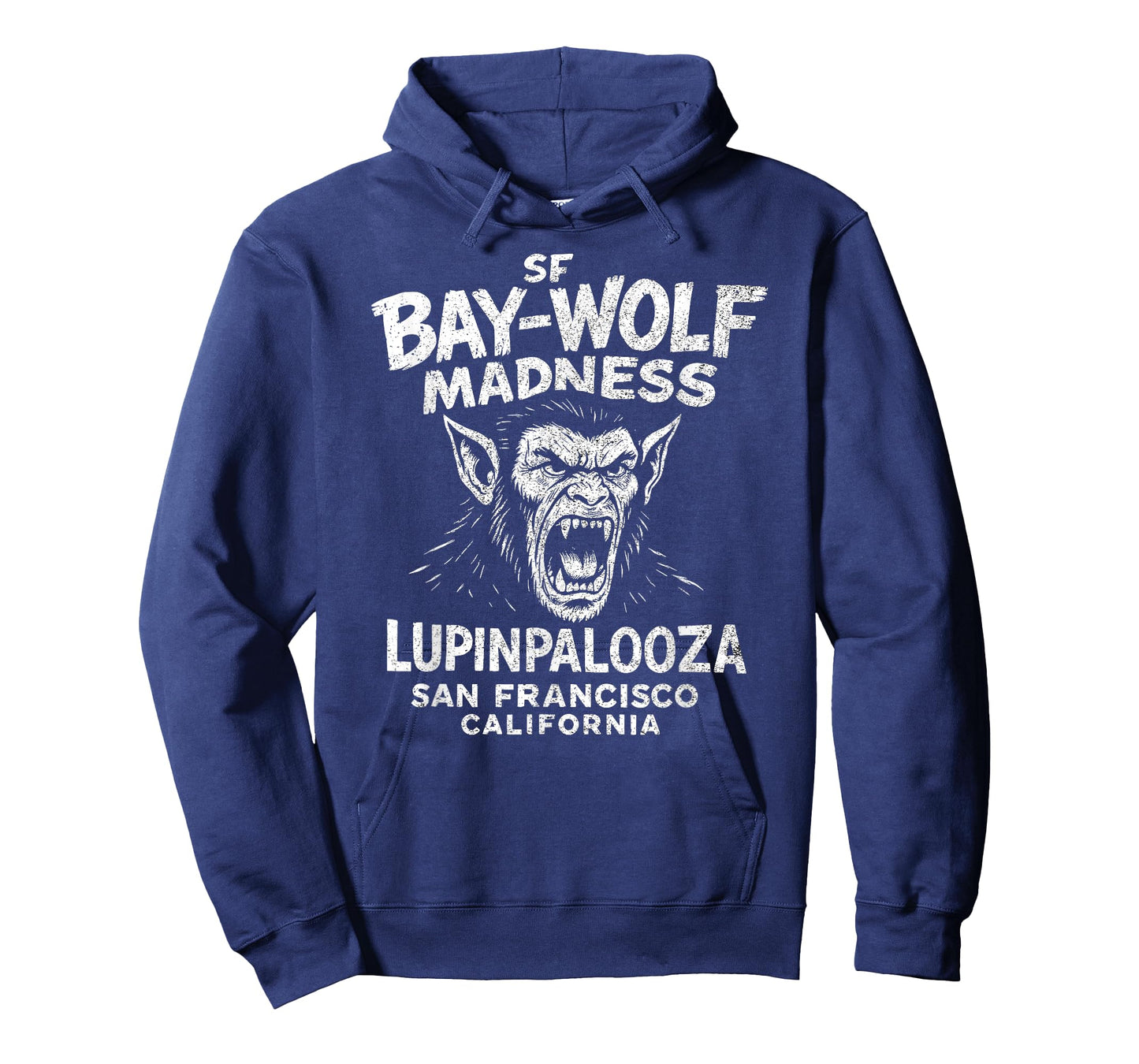 SF Bay Wolf Madness Lupinpalooza, Halloween Werewolf T-Shirt