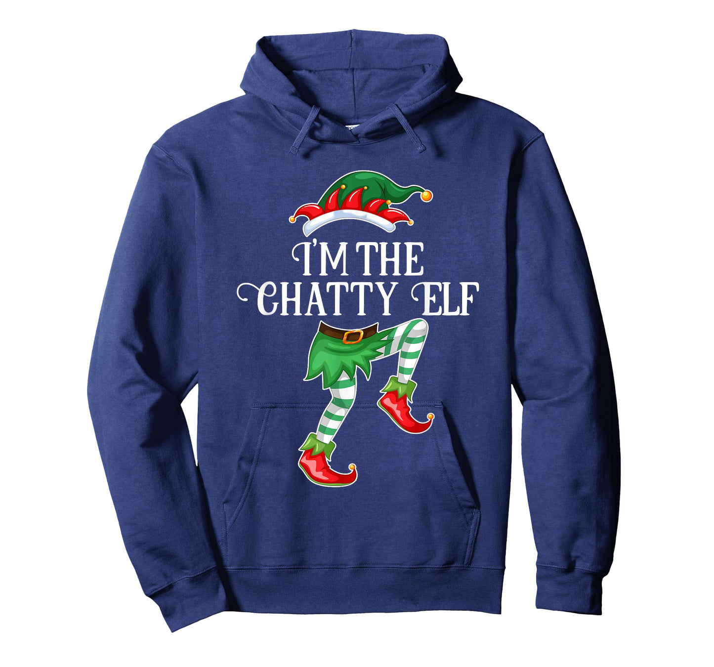 I'm the Chatty Elf Christmas Matching Family Group Gift T-Shirt