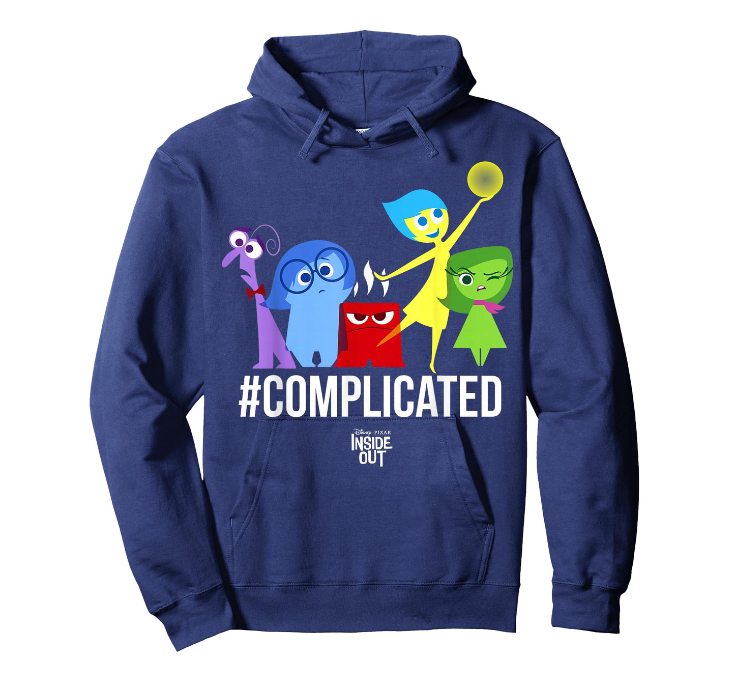 Disney Pixar Inside Out Complicated Emotions Group Shot T-Shirt