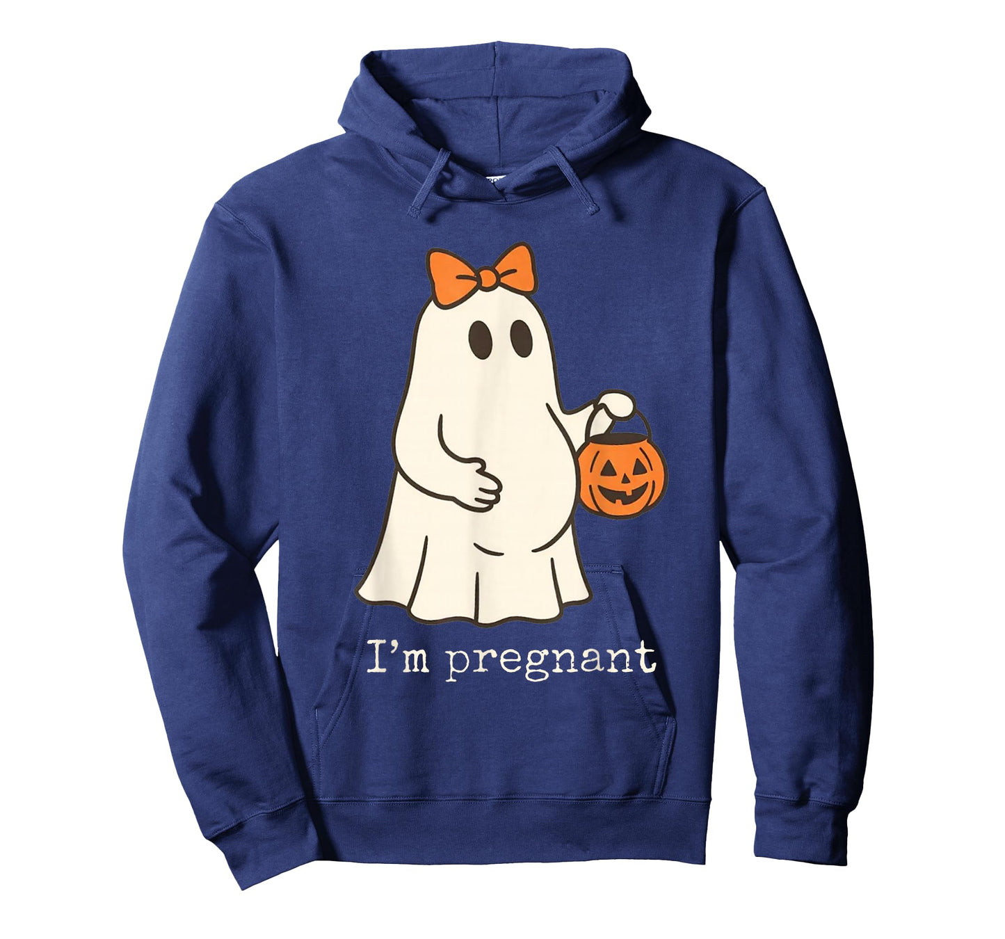 I'm Pregnant We're Pregnant But Mostly Her Ghost Halloween T-Shirt