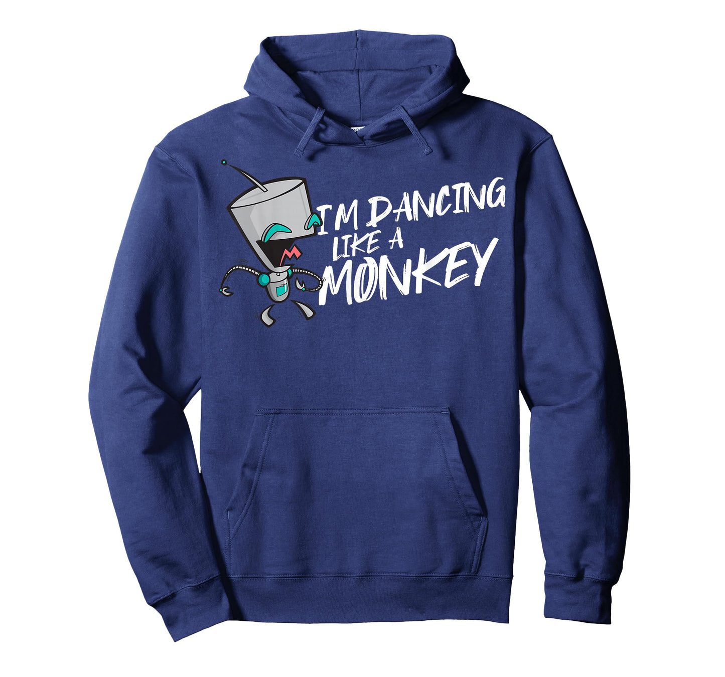 Invader Zim Gir I'm Dancing Like A Monkey Portrait T-Shirt
