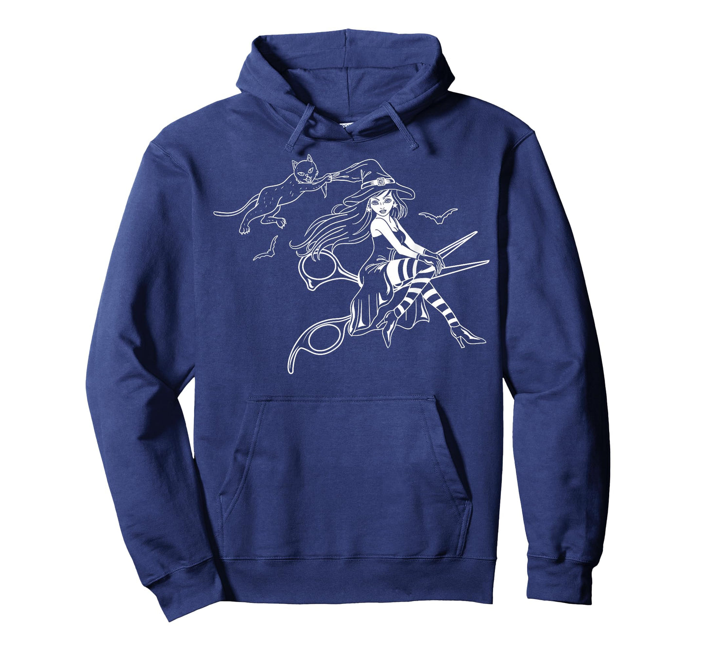 Scissors Hairdresser Witch Cute Halloween Hair Salon Team T-Shirt