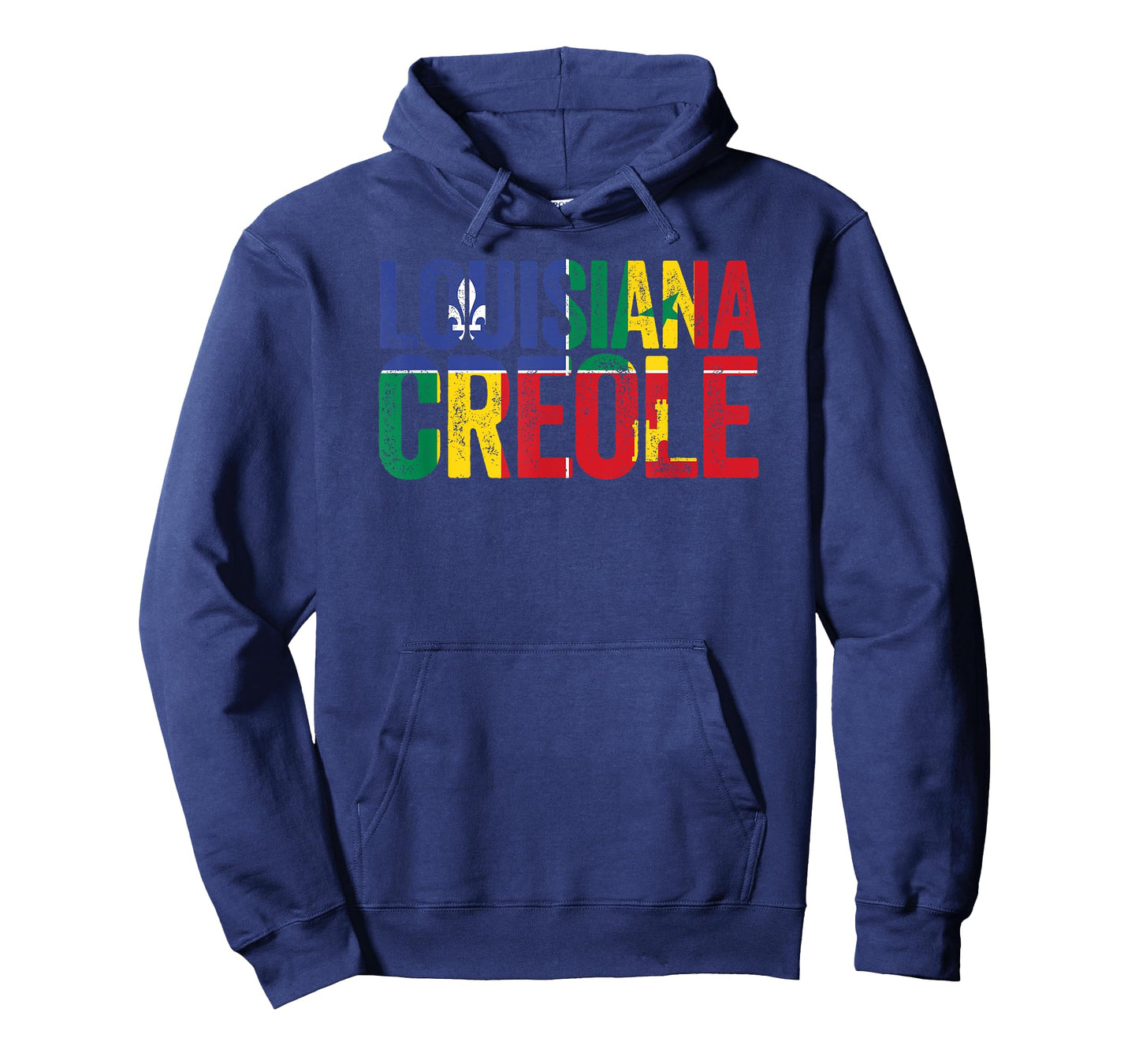 Louisiana Creole Flag Vintage T-Shirt