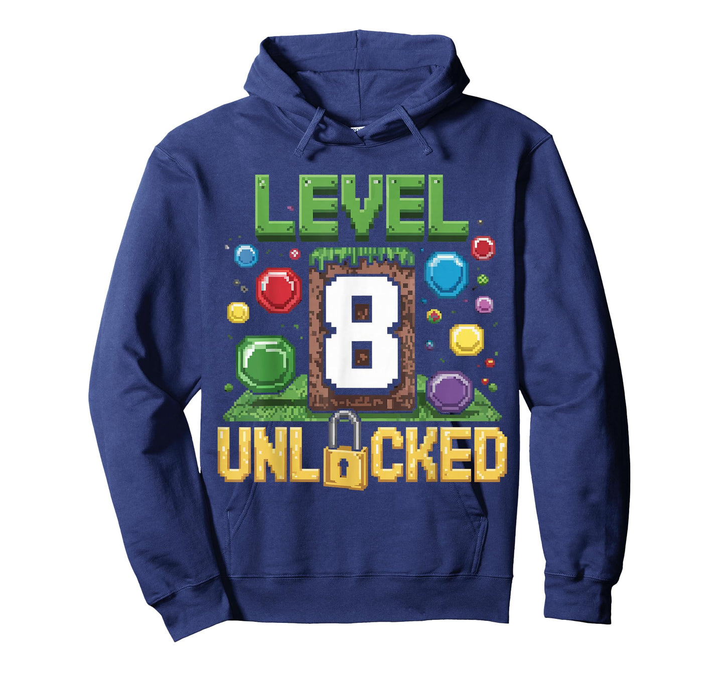 Birthday Children's Shirt Level 8 Unlocked 8 T-Shirt