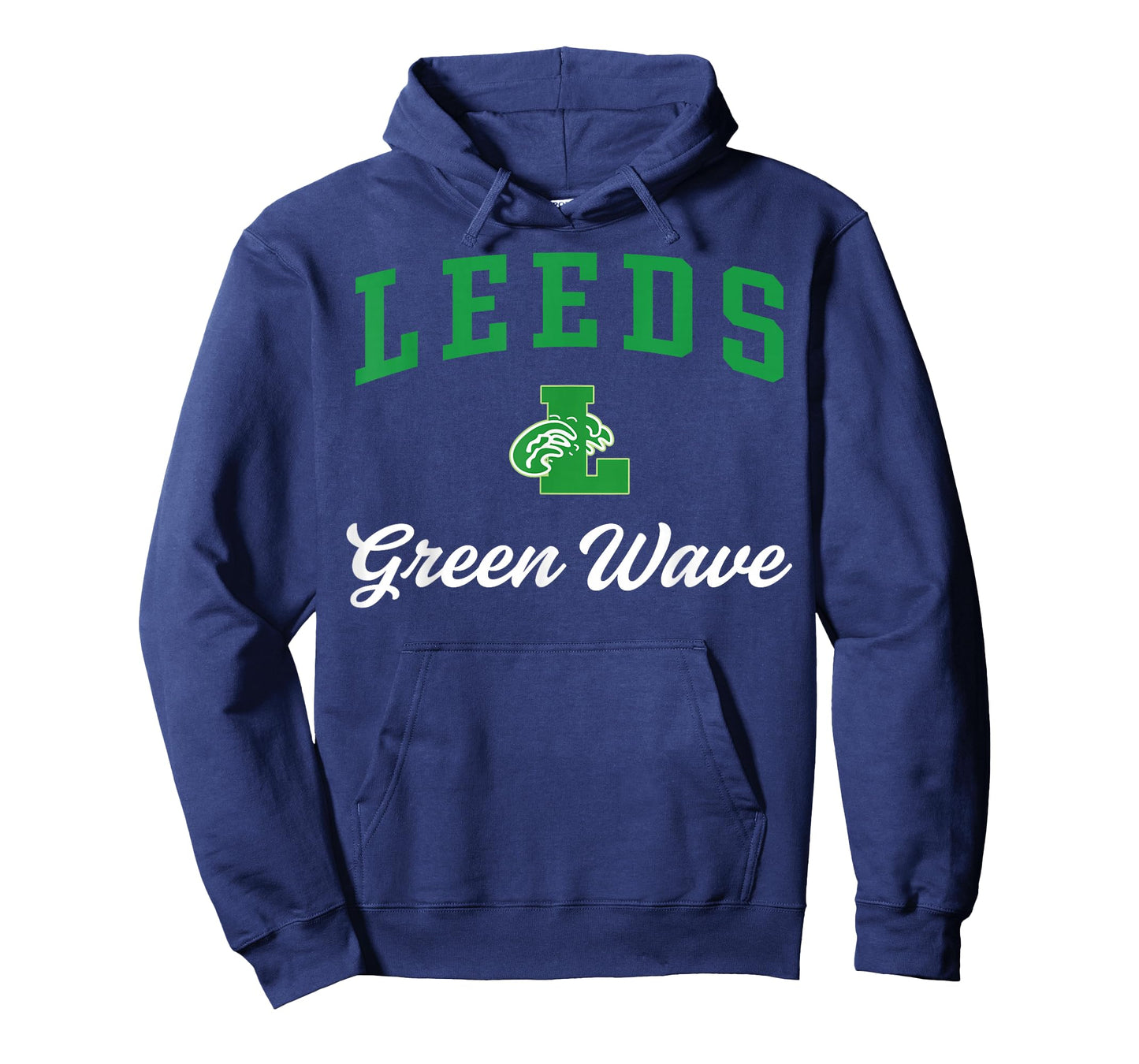 Leeds High School Green Wave T-Shirt C3 T-Shirt