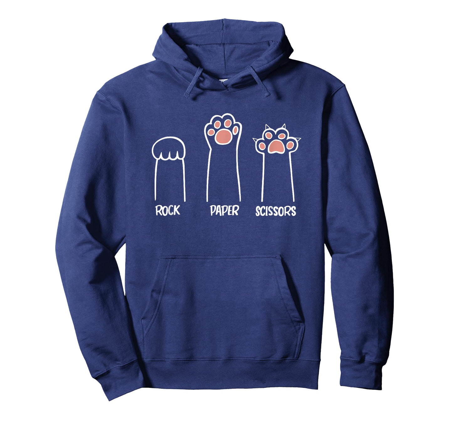 Rock Paper Scissors Game Cute Cat Kitty Paws T-Shirt