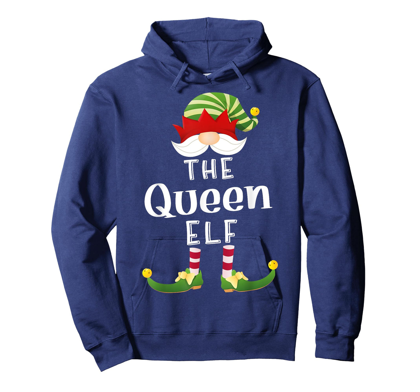 Queen Elf Group Christmas Funny Pajama Party T-Shirt