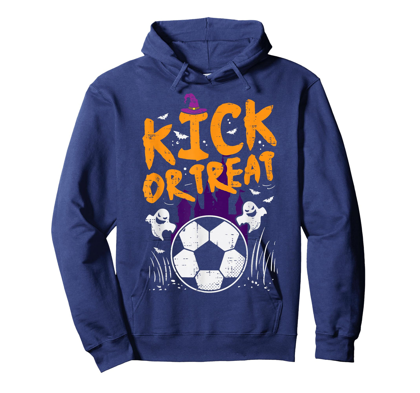 Halloween Soccer Kick Or Treat Football Costume Boys Kid Men T-Shirt
