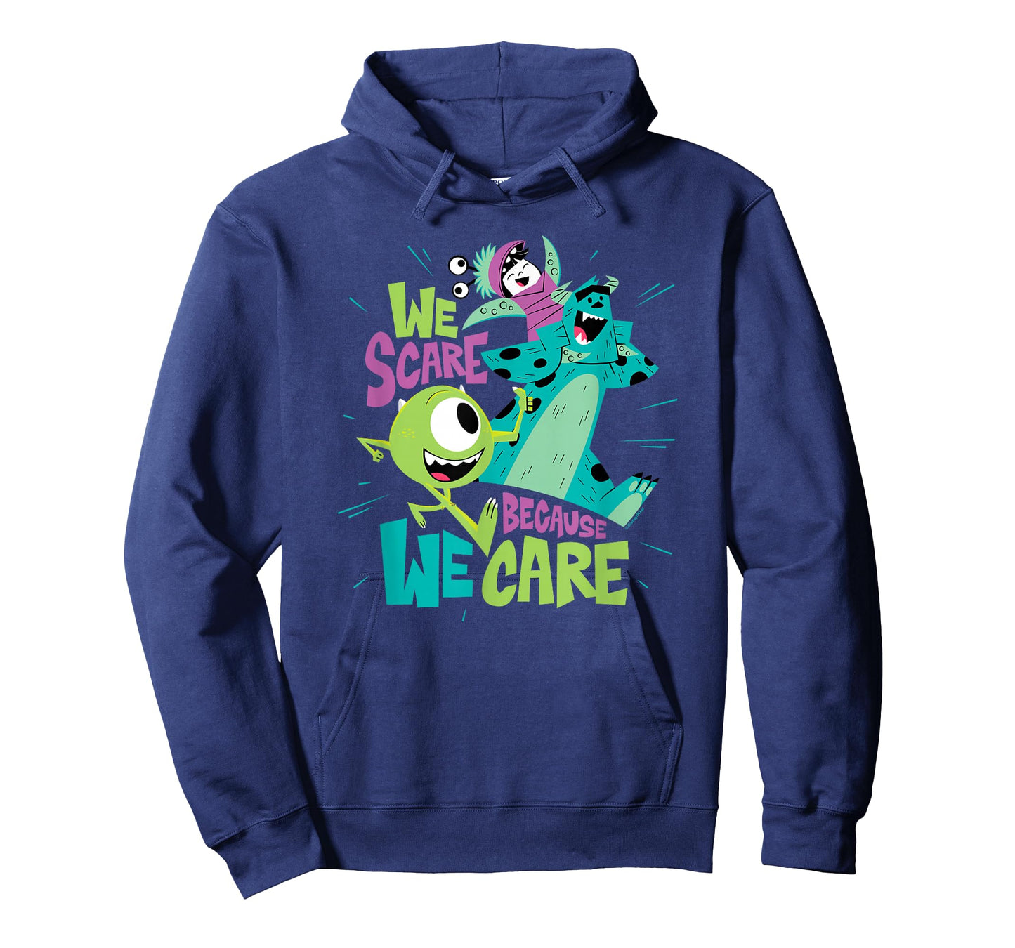 Monsters Inc - We Scare Because We Care T-Shirt
