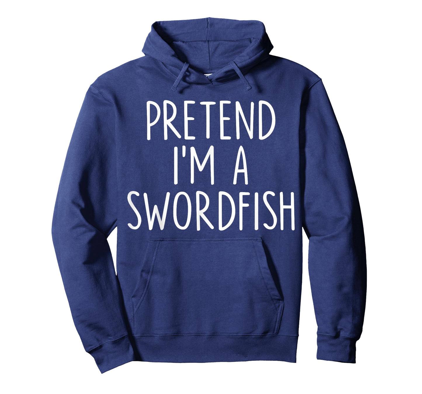 Pretend I'm A Swordfish Halloween Couples Costume Matching T-Shirt